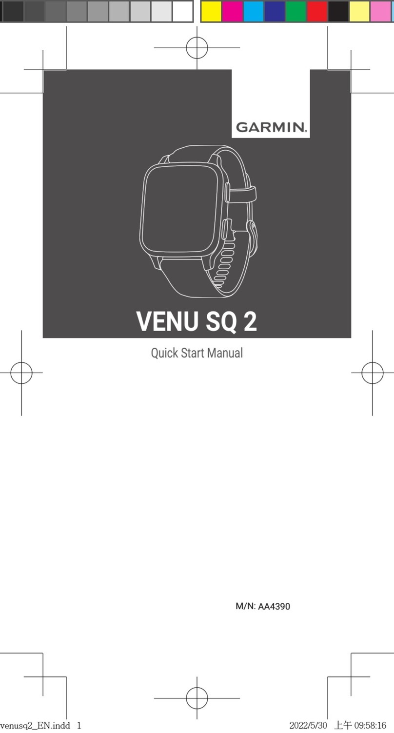 Garmin A4390 Quick start manual
