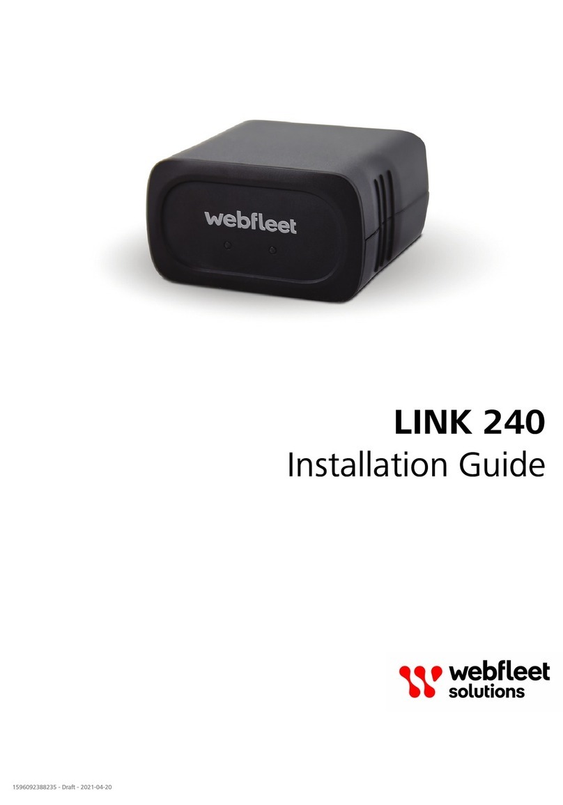 Webfleet LINK 240 installation guide