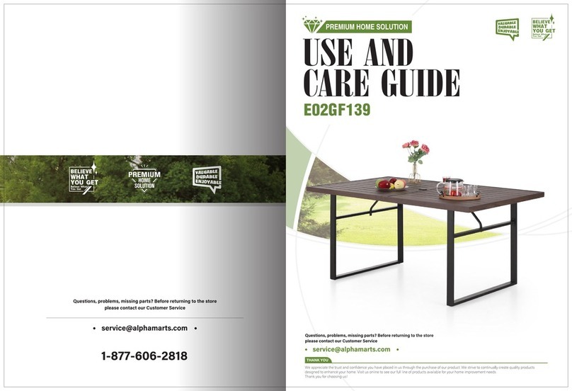 PHI VILLA E02GF139 Use and care guide PHI VILLA E02GF139 Use and care guide