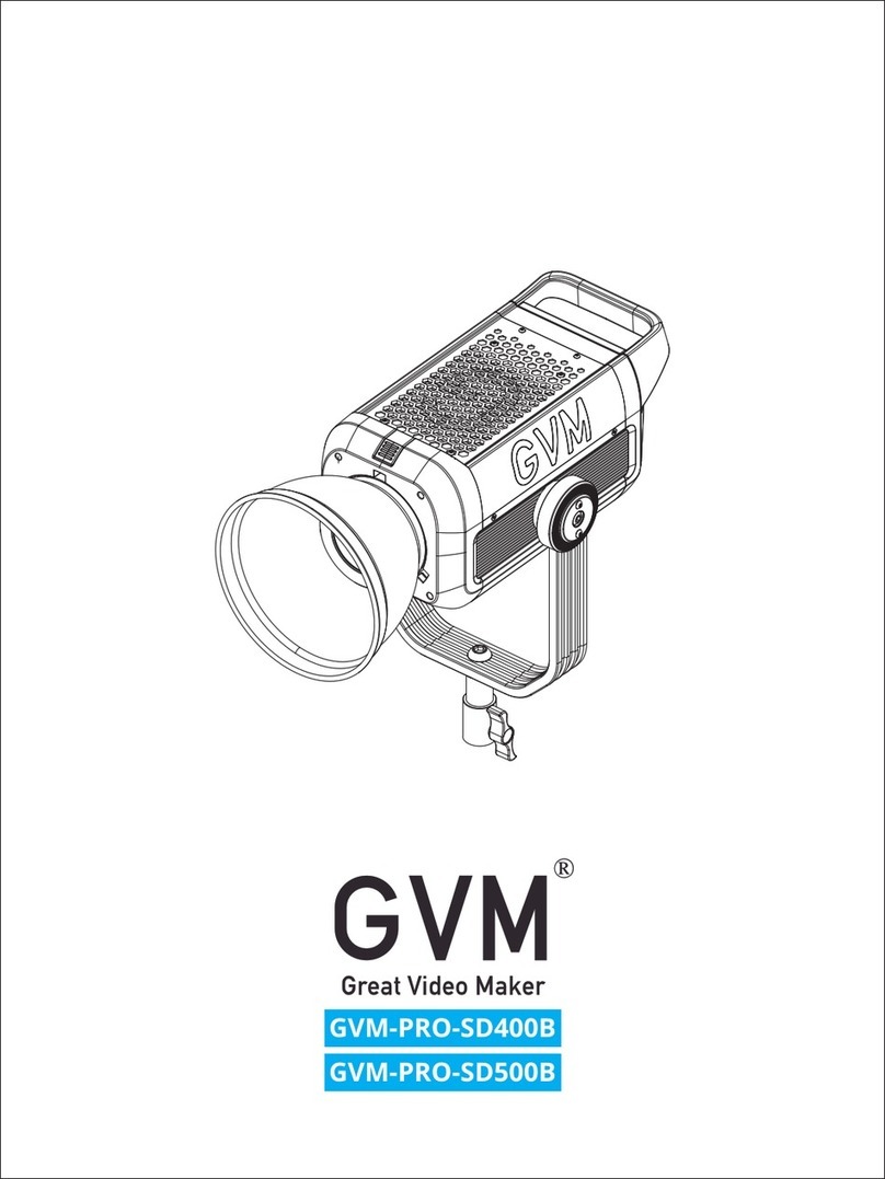 GVM GVM-PRO-SD400B User manual