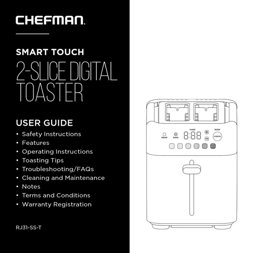 Chefman RJ31-SS-T User manual