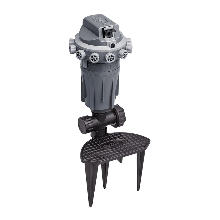 Orbit ARC SPRINKLER User manual Orbit ARC SPRINKLER User manual