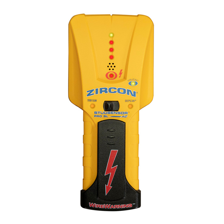Zircon StudSensor Pro SL-AC User manual
