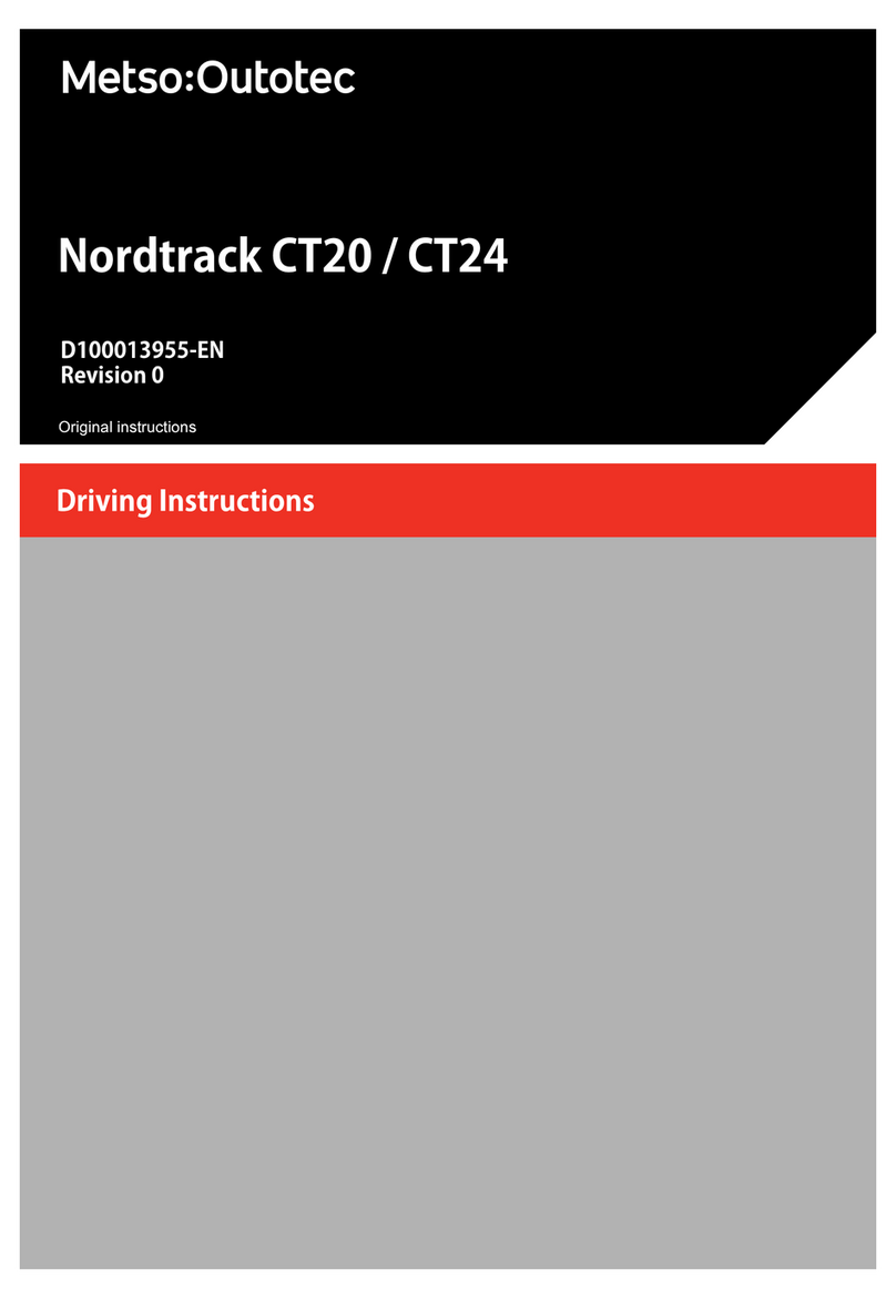 Metso Outotec Nordtrack CT20 Original instructions