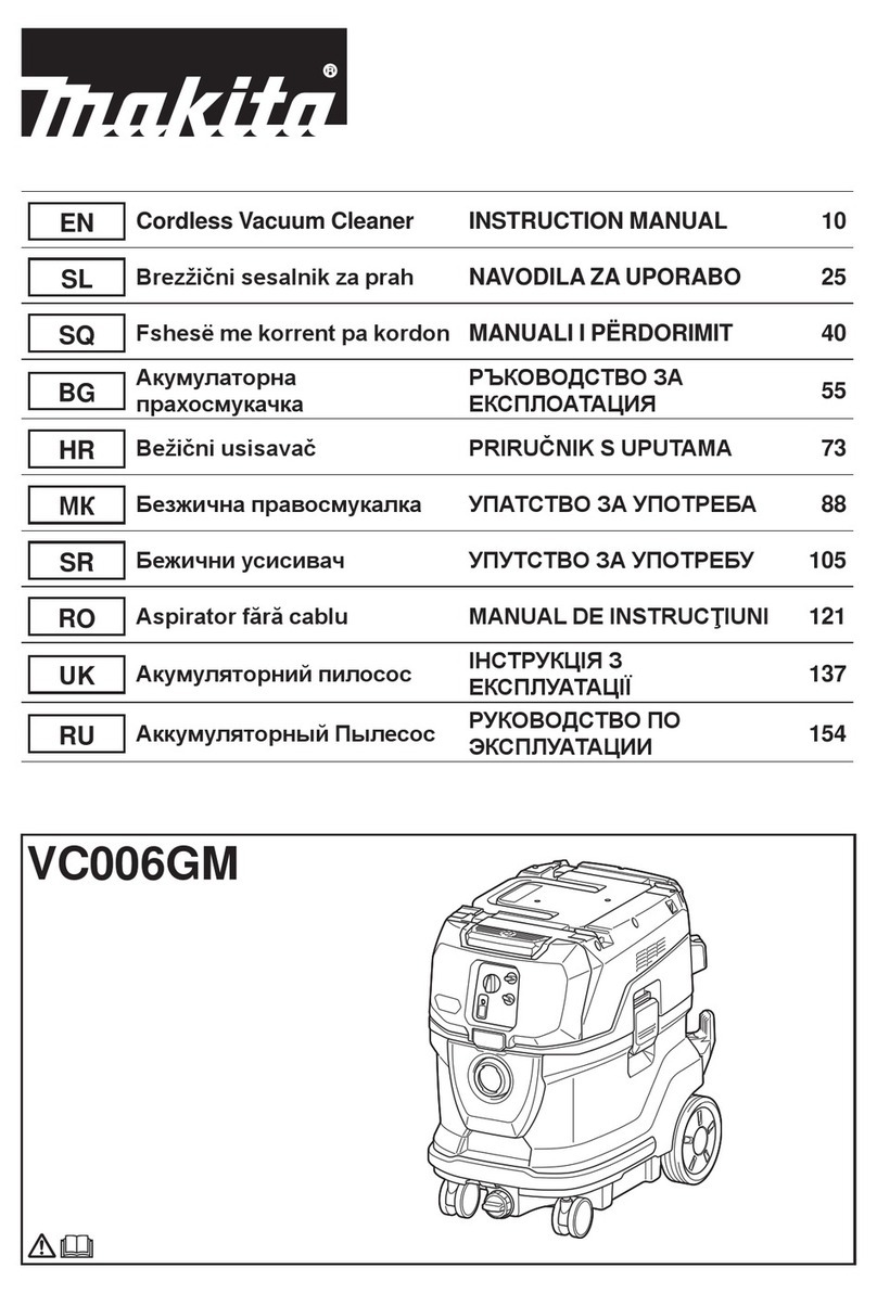Makita VC006GM User manual Makita VC006GM User manual