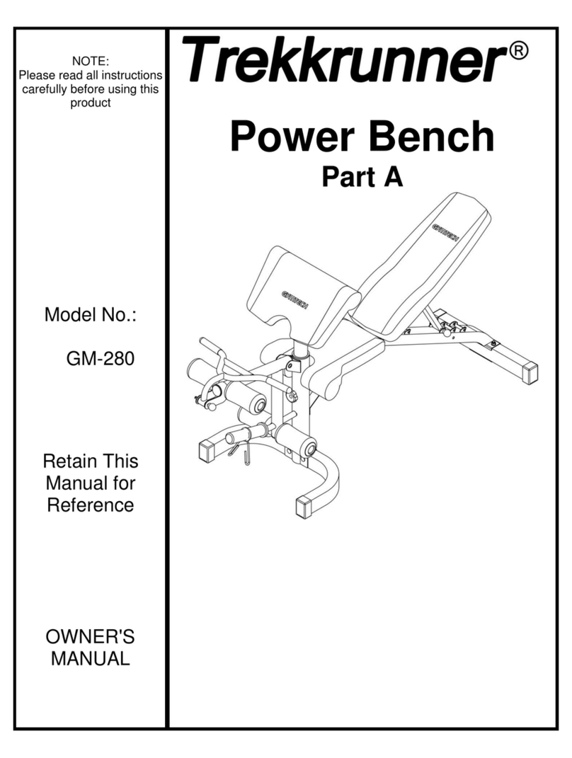 Trekkrunner GM-280 owner's manual