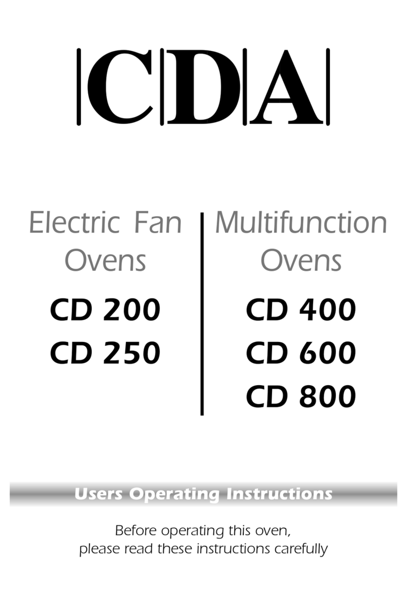 CDA CD 200 User operating instructions