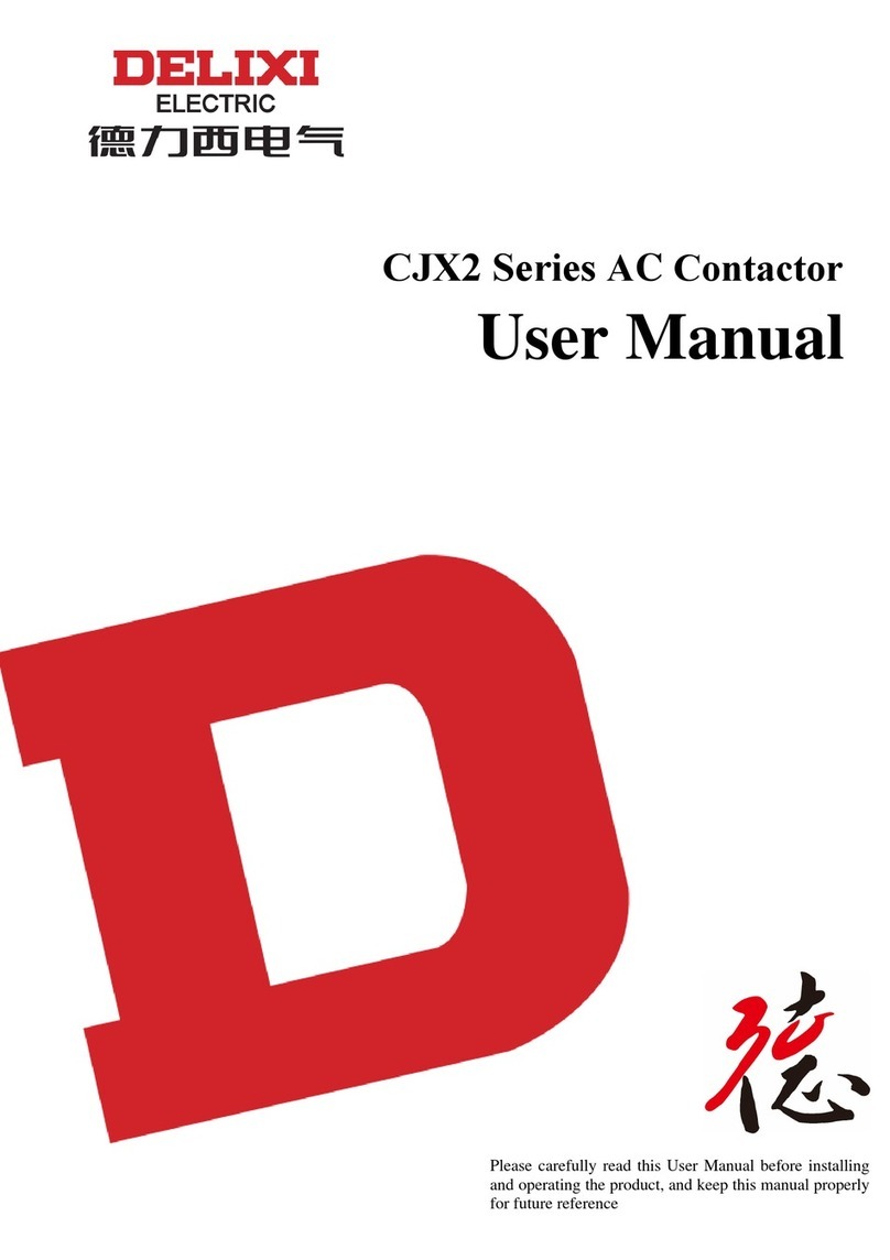 Delixi CJX2 Series user manual