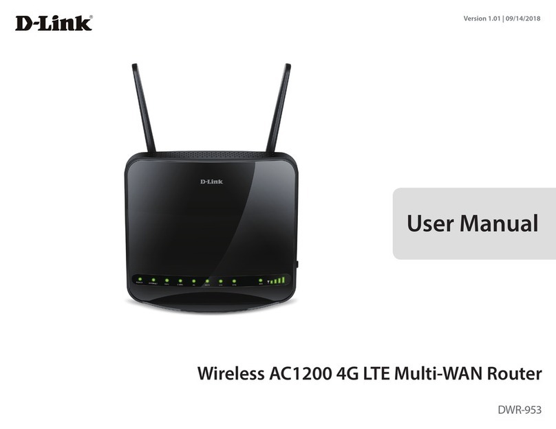 D-Link DWR-953 User manual D-Link DWR-953 User manual