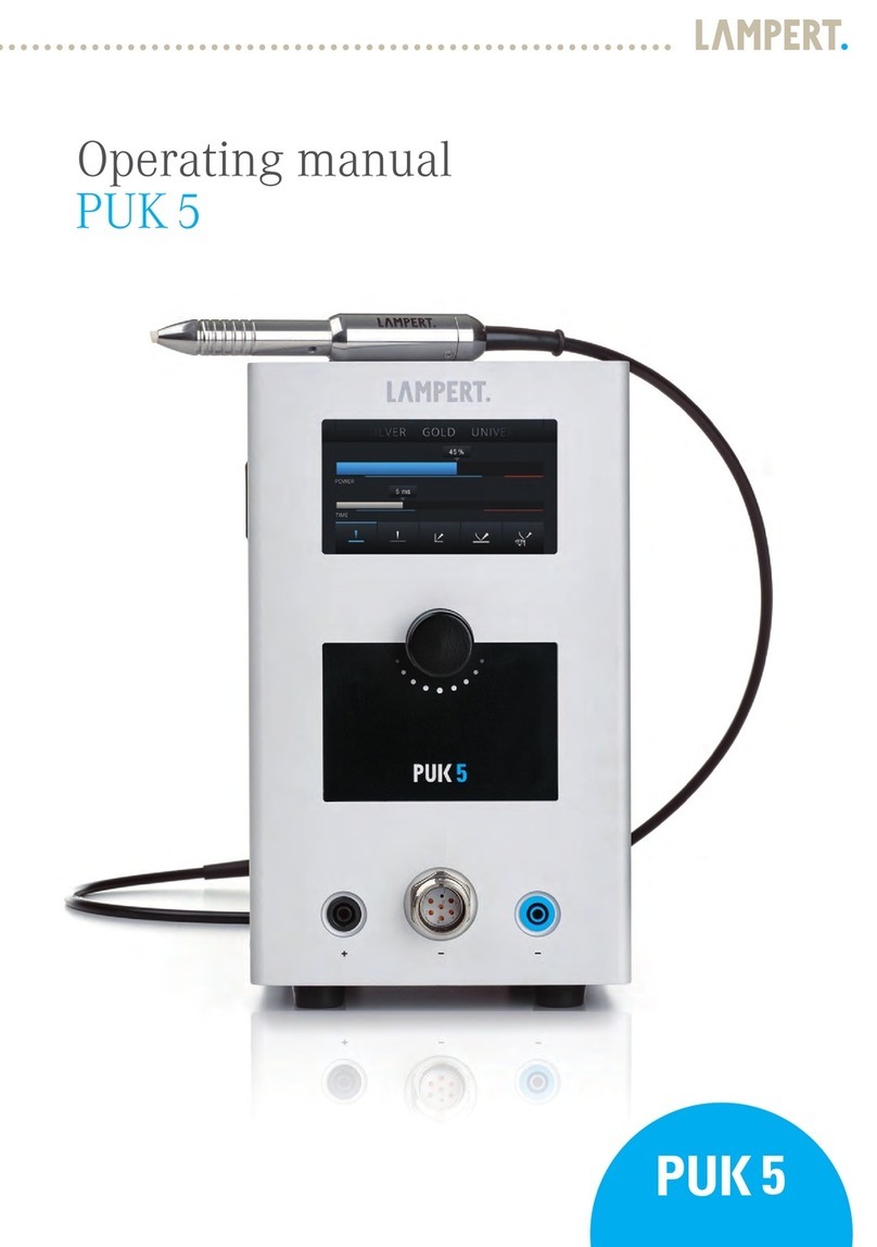 Lampert PUK 5 operating manual