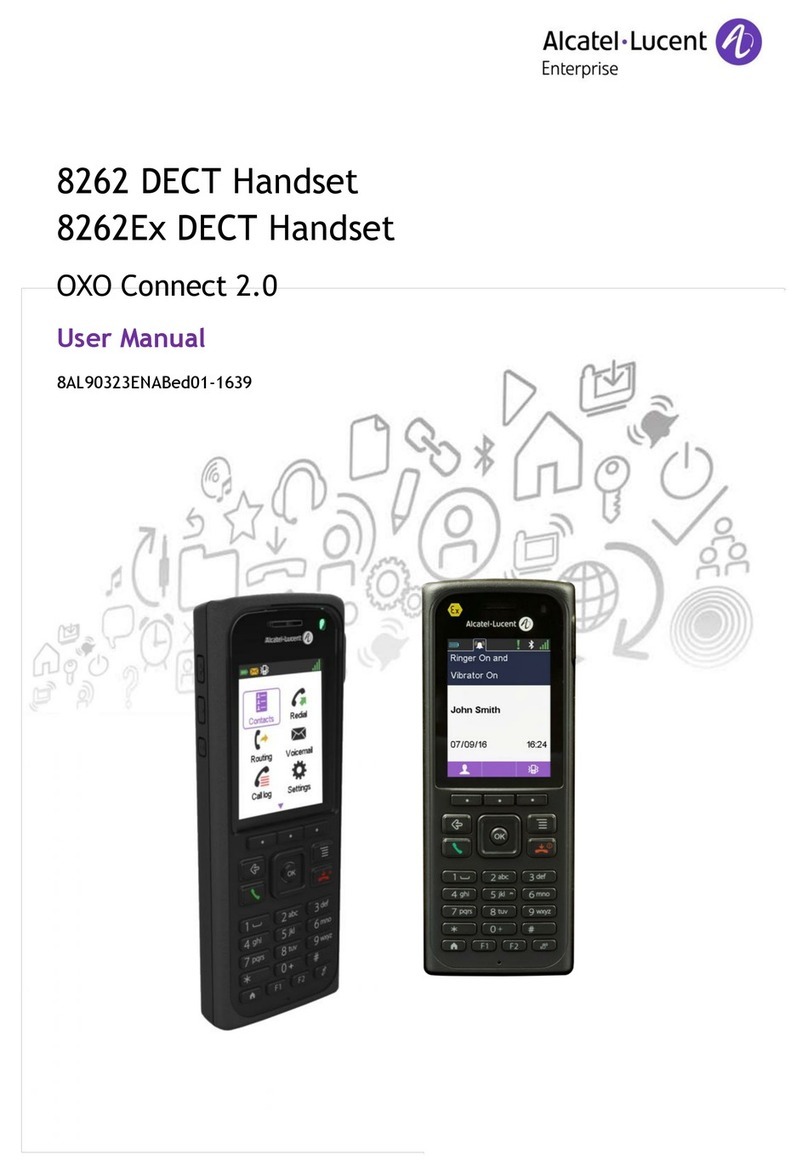 Alcatel-Lucent 8262Ex user manual Alcatel-Lucent 8262Ex user manual
