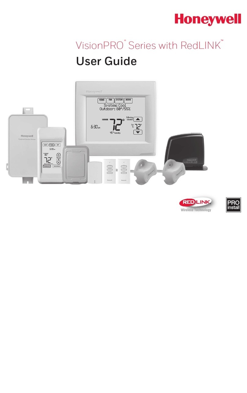 Honeywell TH8110R1008/U User manual