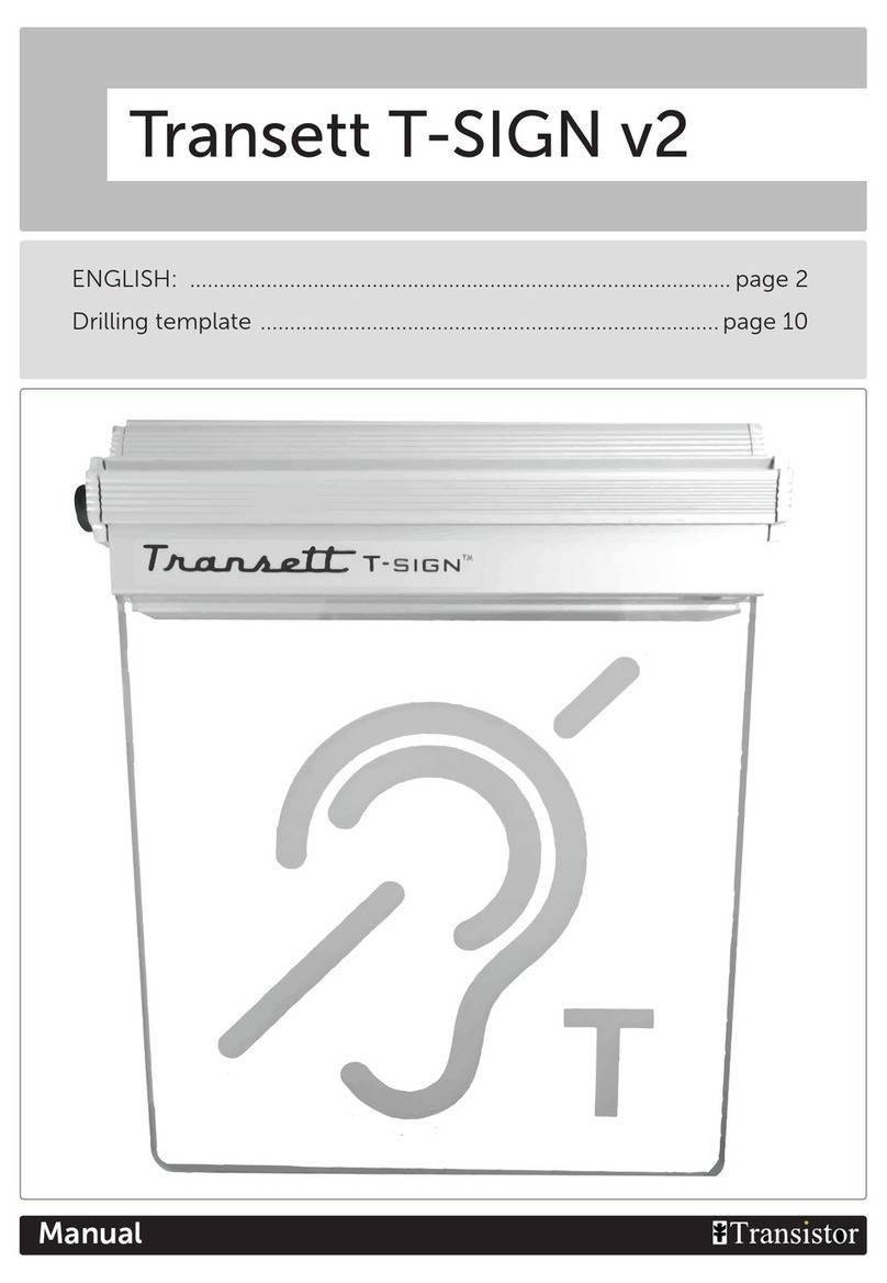 Transistor Transett T-SIGN v2 manual