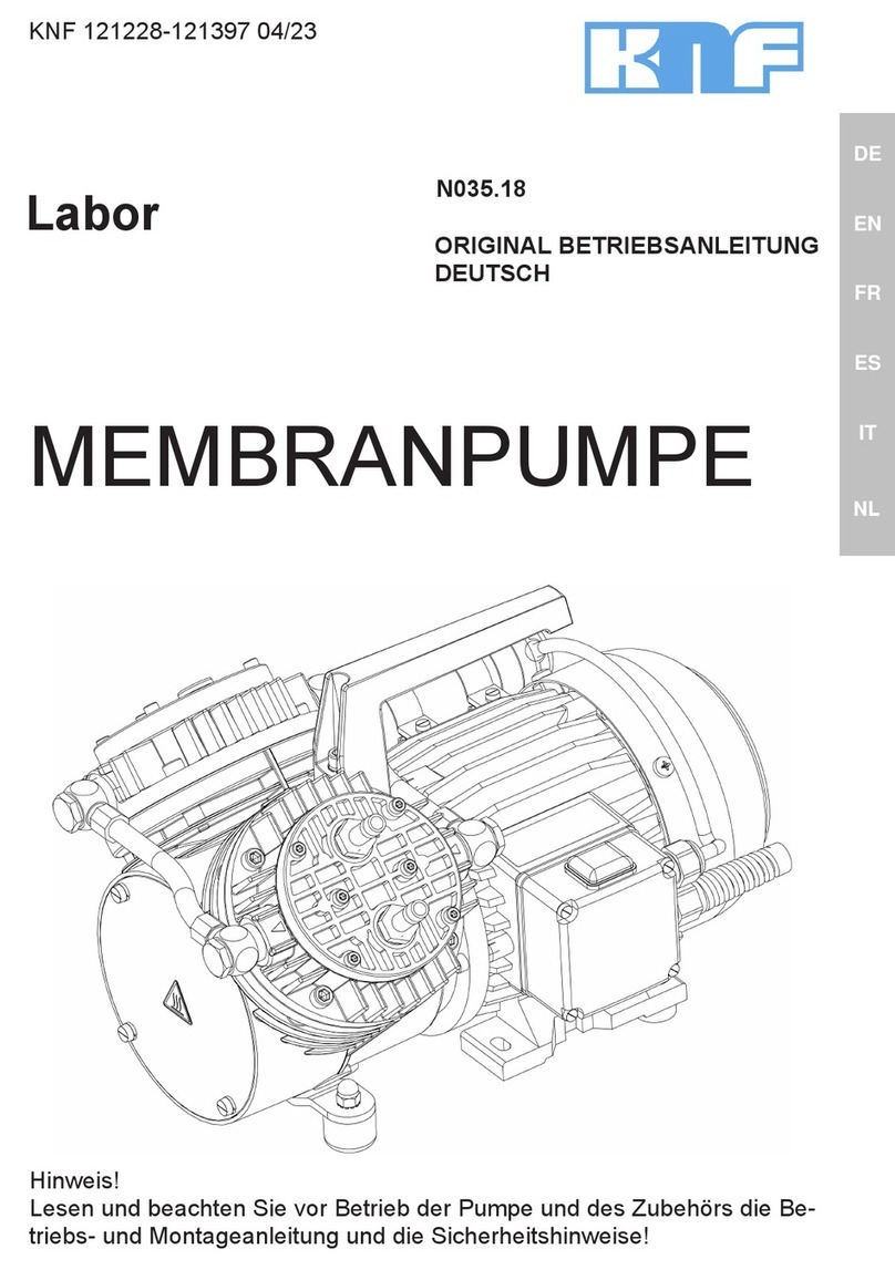 KNF Labor N035.18 Operating	 instruction