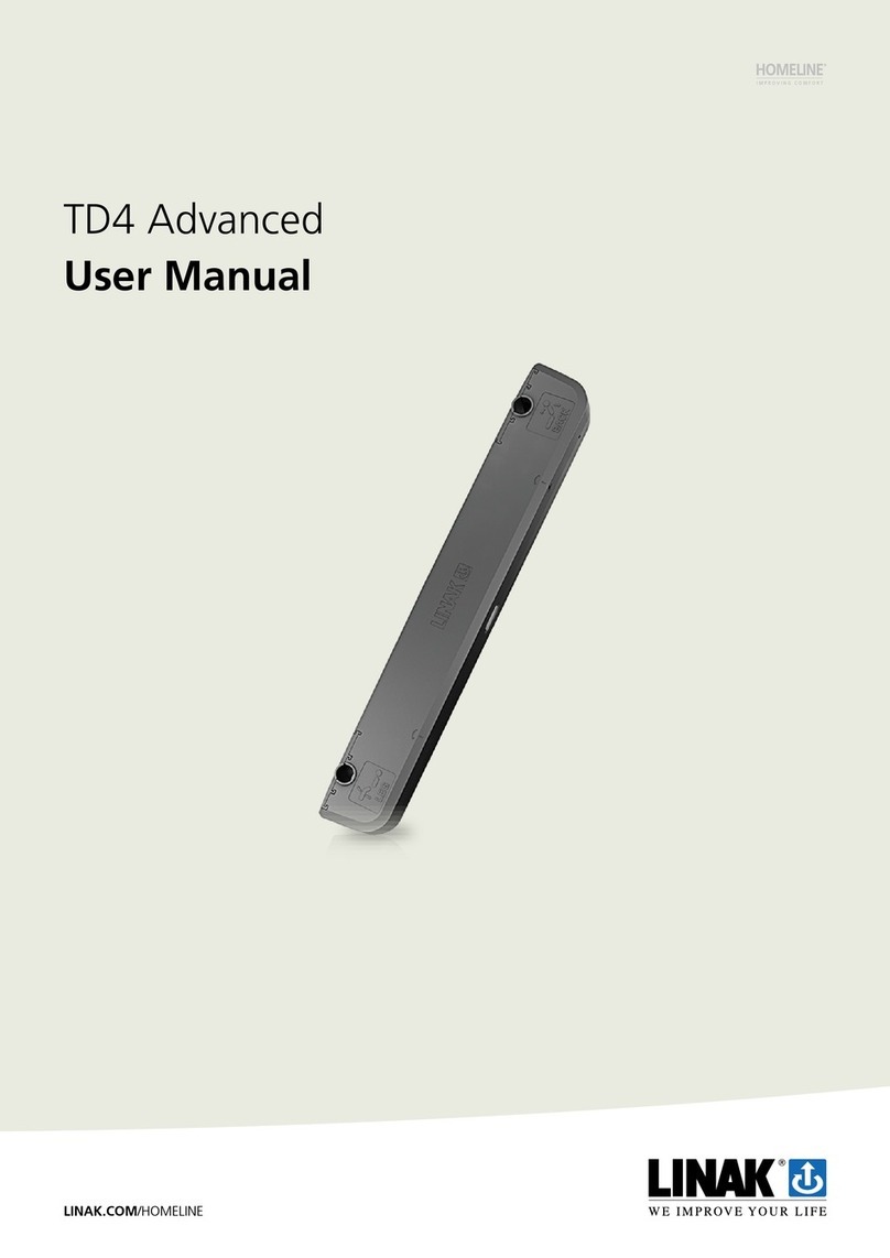 Linak TD4 user manual