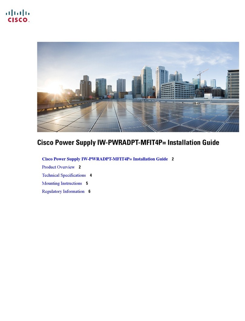 Cisco IW-PWRADPT-MFIT4P installation guide