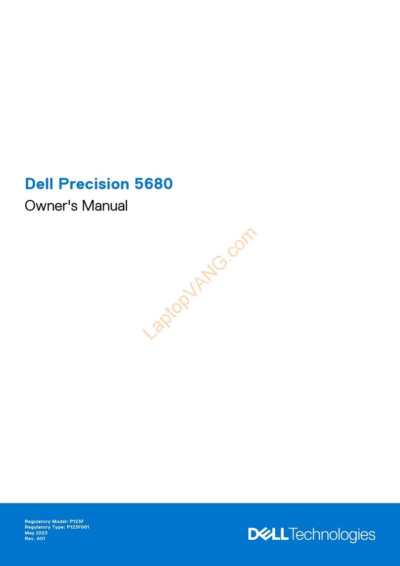Dell Inspiron 5680 owner's manual