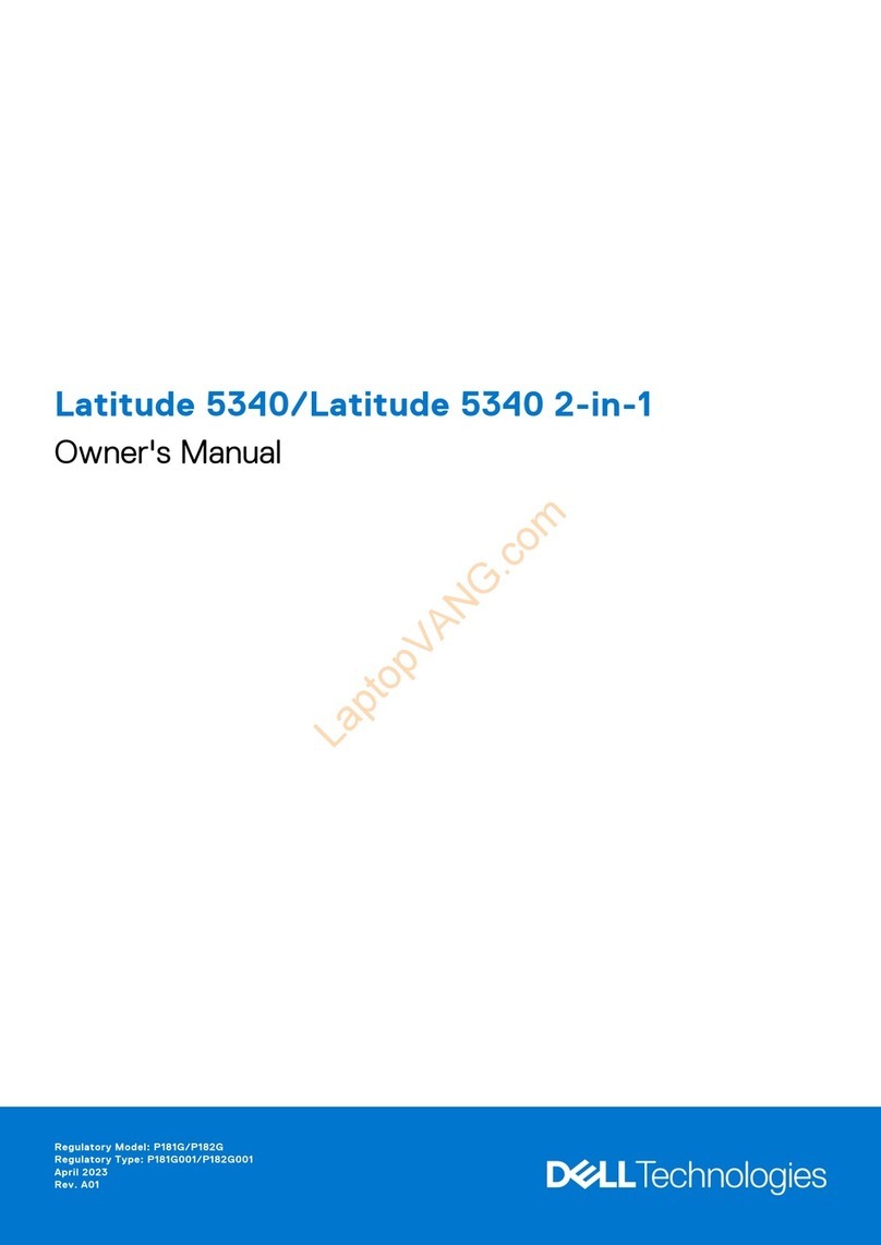 Dell Latitude 5340 User manual