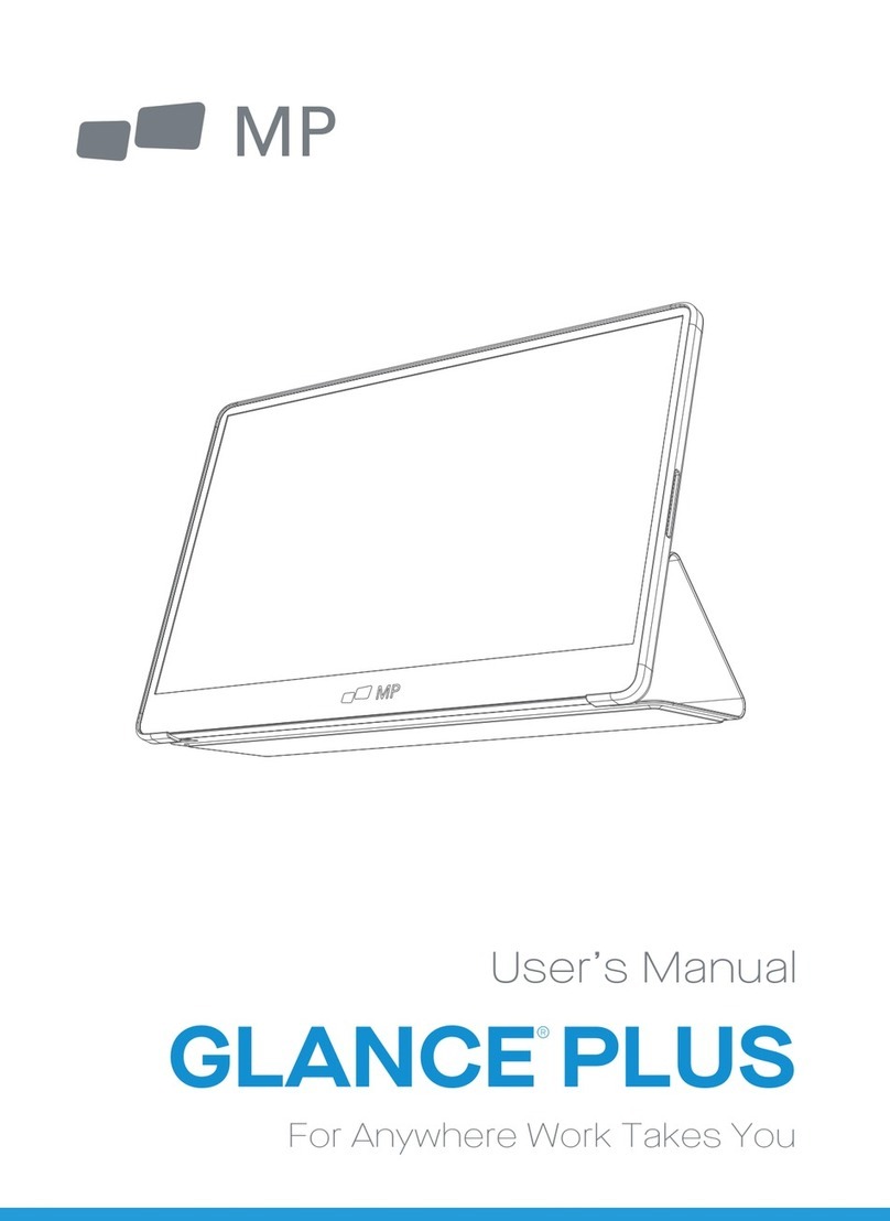 MP GLANCE PLUS User manual