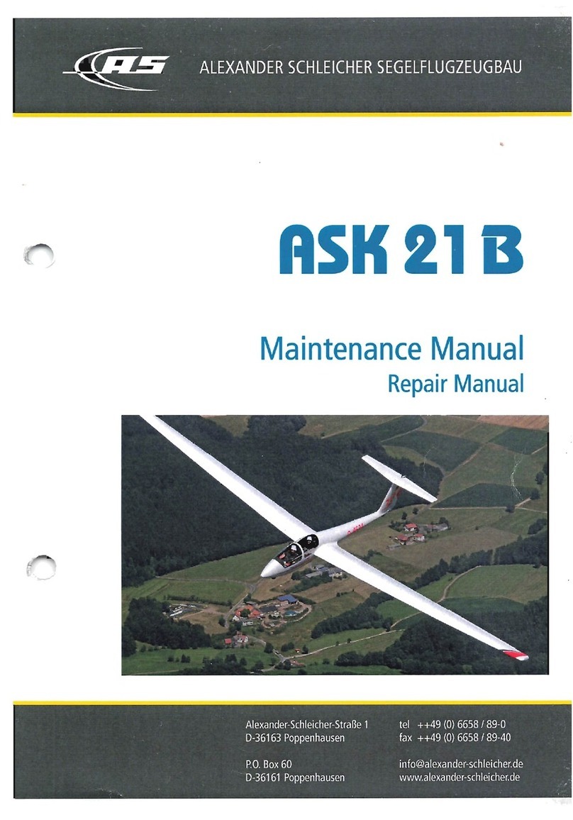 Alexander Schleicher ASK 21 B Maintenance manual