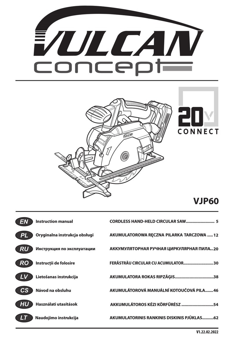 Vulcan Concept VJP60 instruction manual