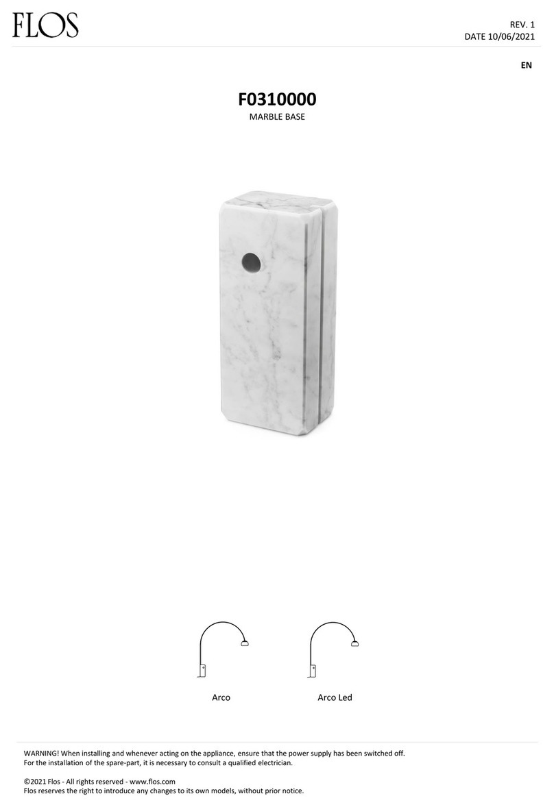 FLOS F0310000 User manual