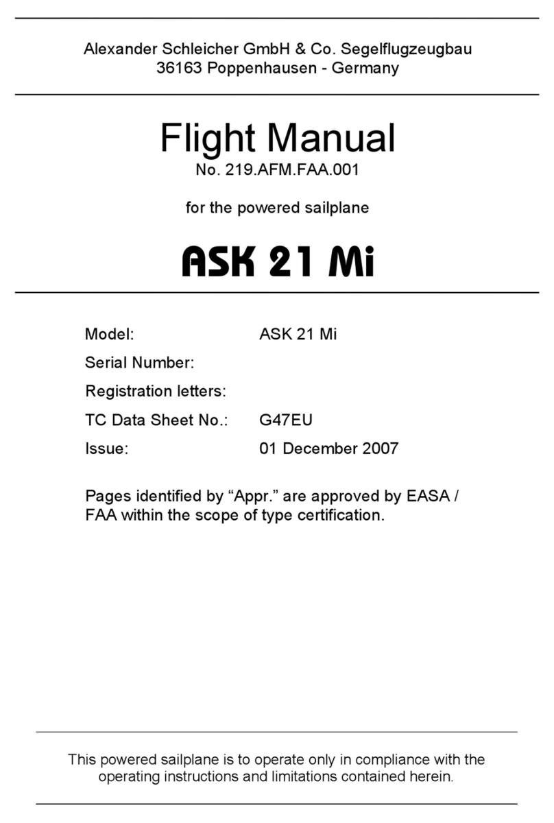 Alexander Schleicher ASK 21 Mi Flight manual