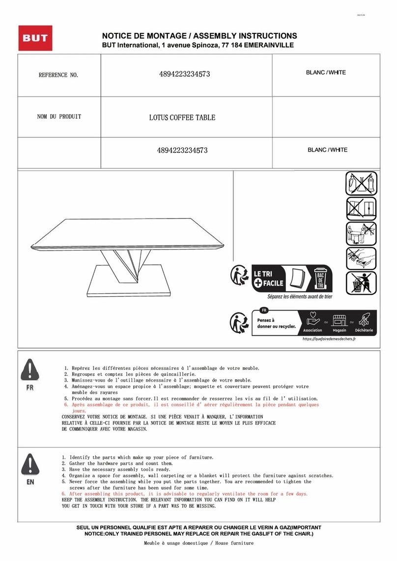 BUT LOTUS 4894223234573 Assembly instructions