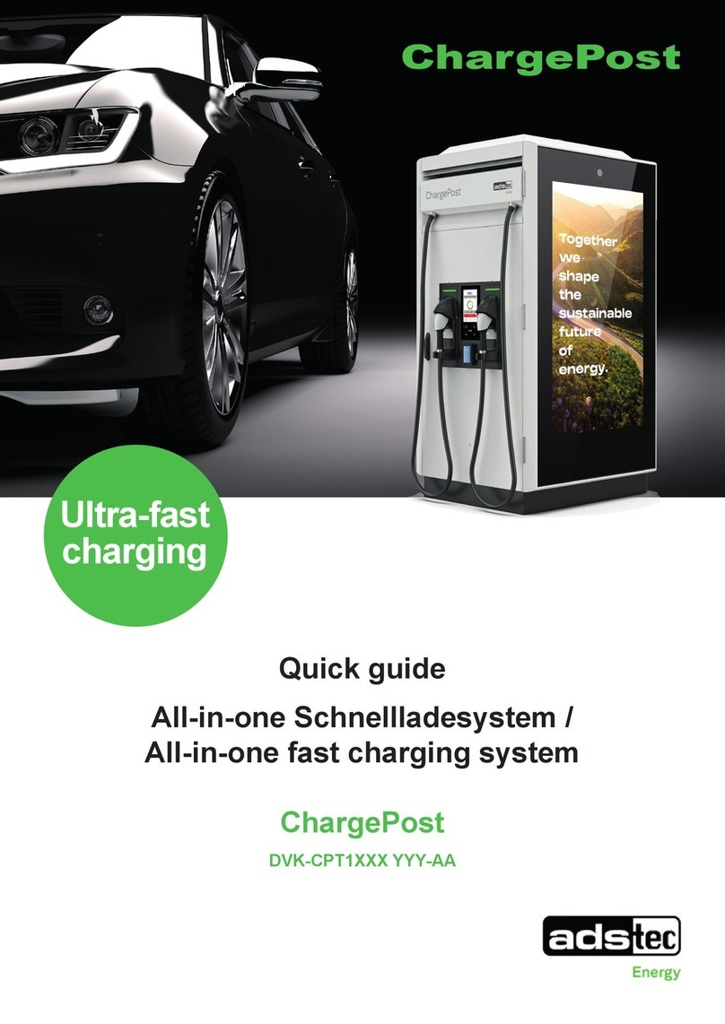 adstec ChargePost DVK-CPT1 Series quick guide