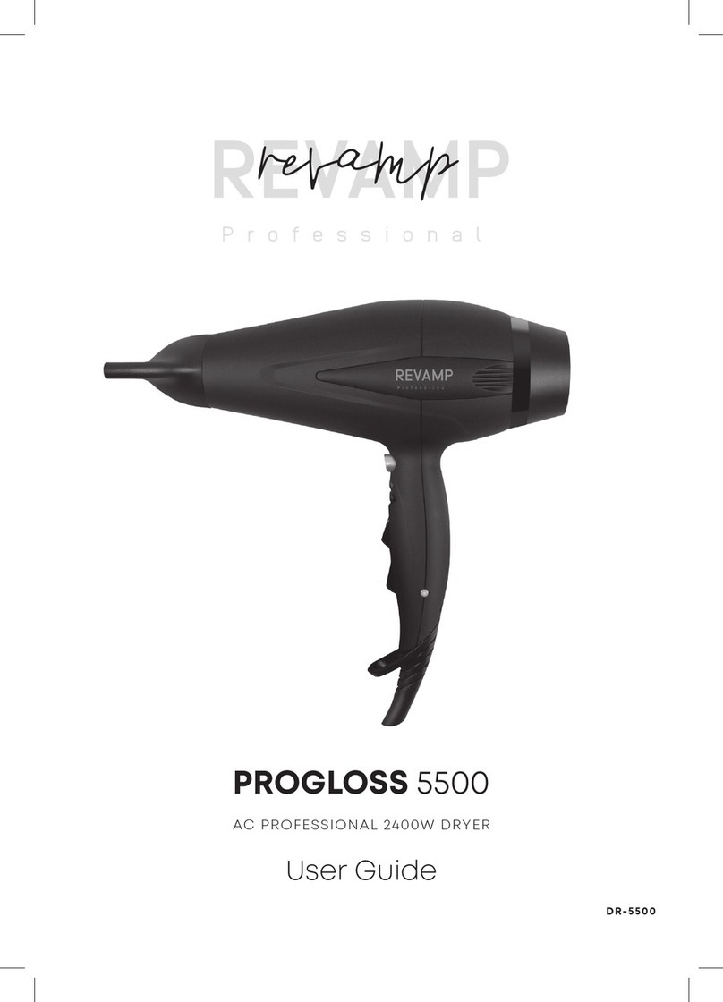REVAMP Professional PROGLOSS 5500 user guide