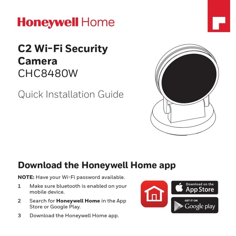 Honeywell Home CHC8480W User manual
