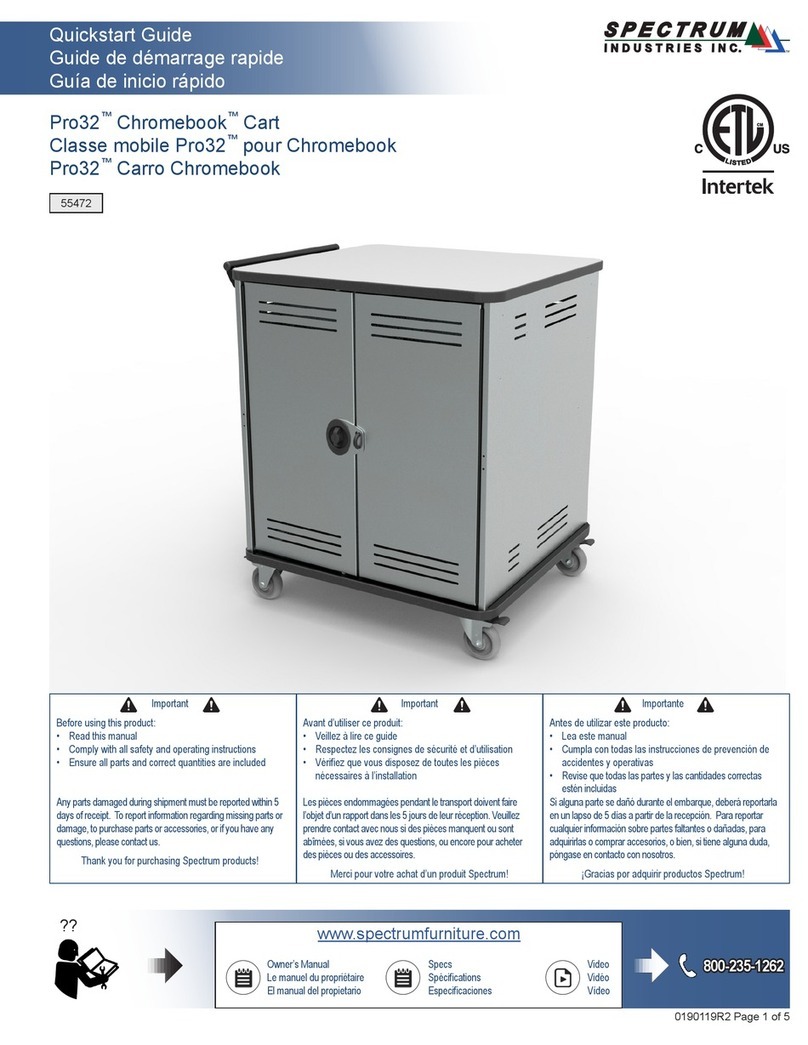Spectrum Industries 55472 User manual