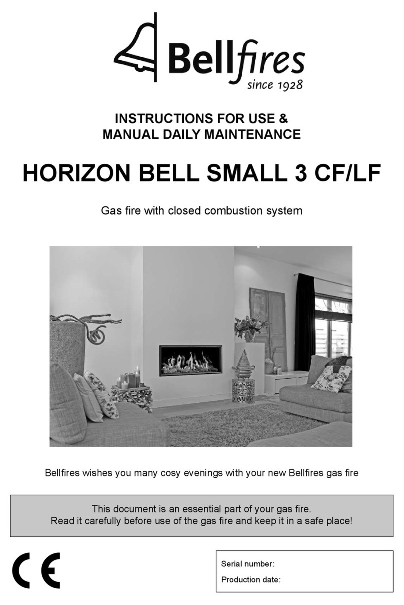 Bellfires HORIZON BELL SMALL 3 CF instructions