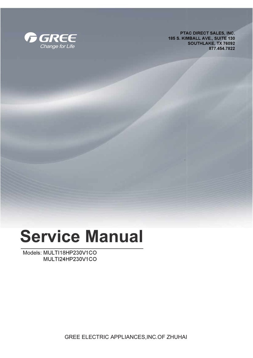 Gree MULTI24HP230V1CO User manual