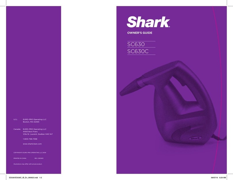 Shark SC630C User manual