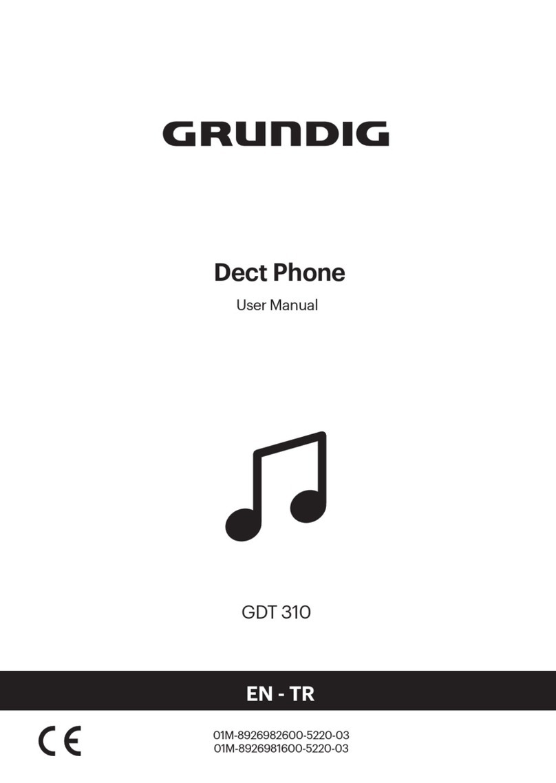 Grundig 01M-8926982600-5220-03 User manual Grundig 01M-8926982600-5220-03 User manual
