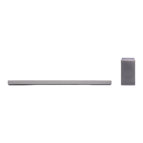 LG Music flow SH8 Simple manual