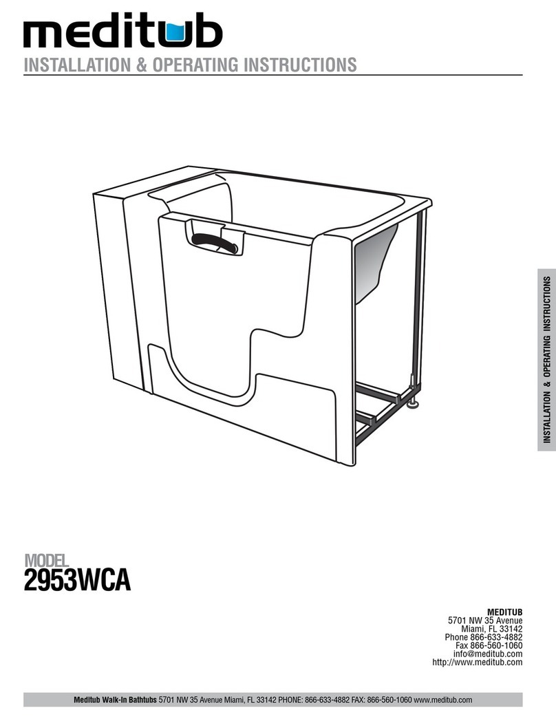 Meditub 2953WCA Manual