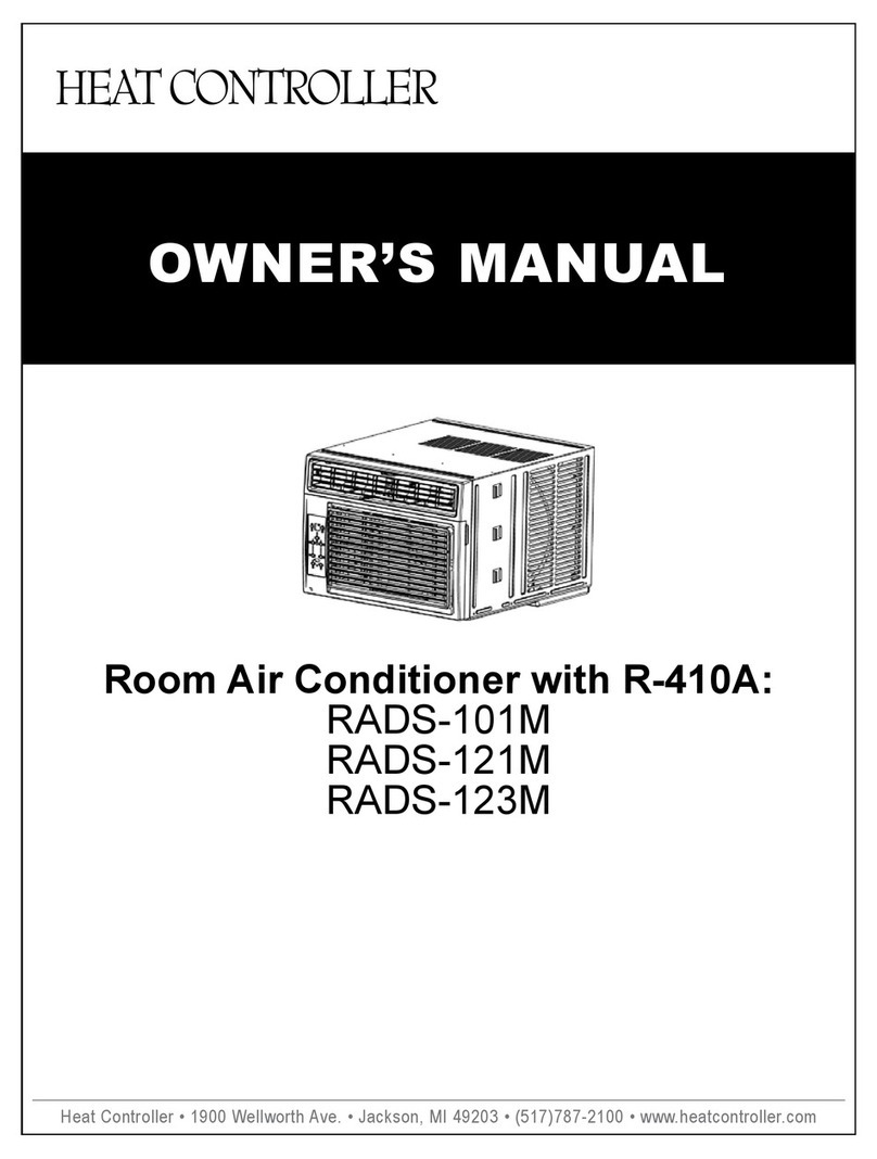 Heat Controller RADS-101M owner's manual
