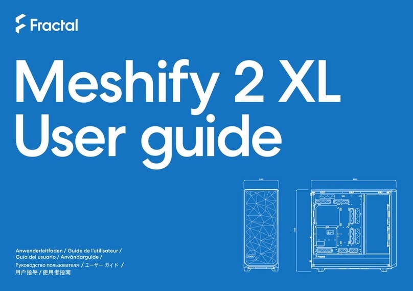 Fractal Meshify 2 XL user guide