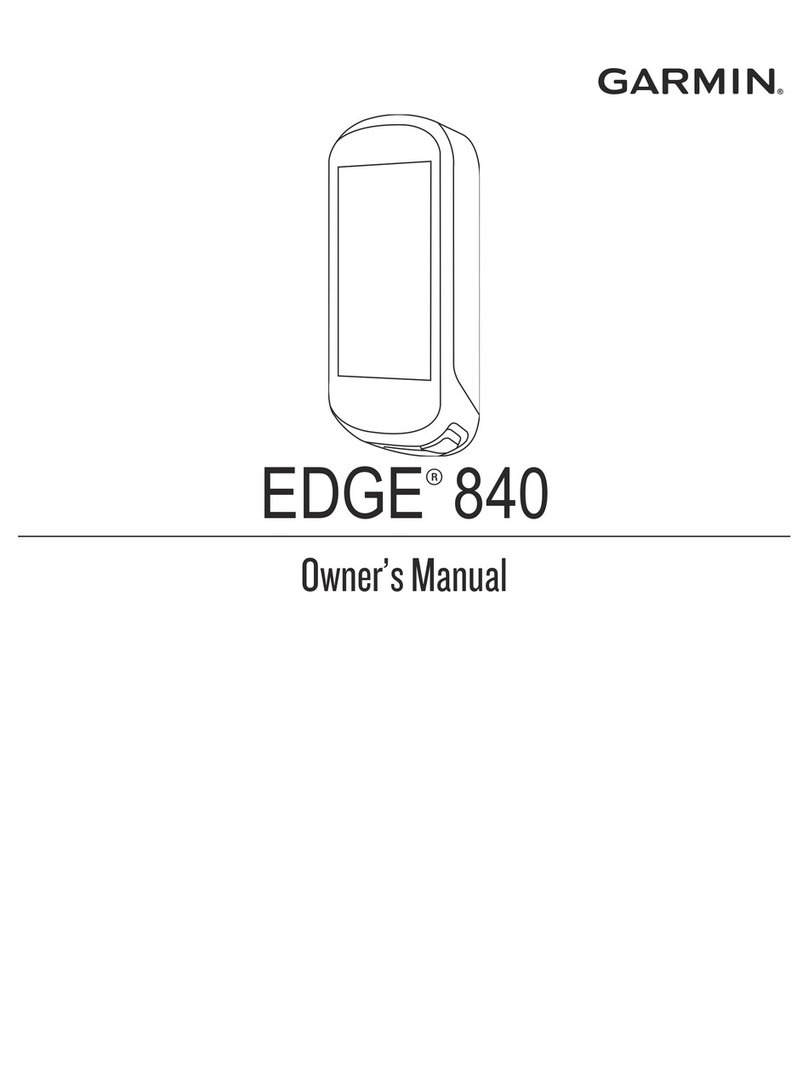 Garmin EDGE 840 User manual