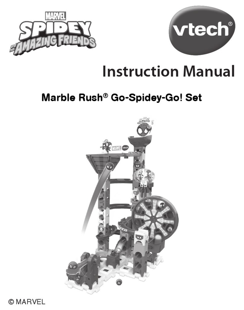 V-tech MARVEL SPIDEY and his AMAZING FRIENDS Marble Rush Go-Spidey-Go!... User manual