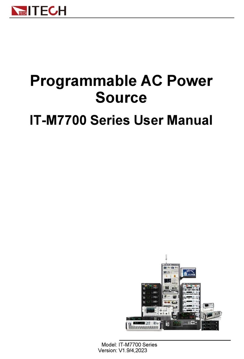 I-Tech IT-M7700 Series User manual