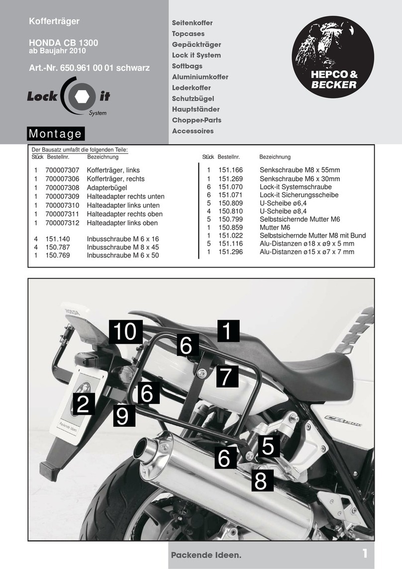 hepco & becker 650.961 00 01 User manual hepco & becker 650.961 00 01 User manual