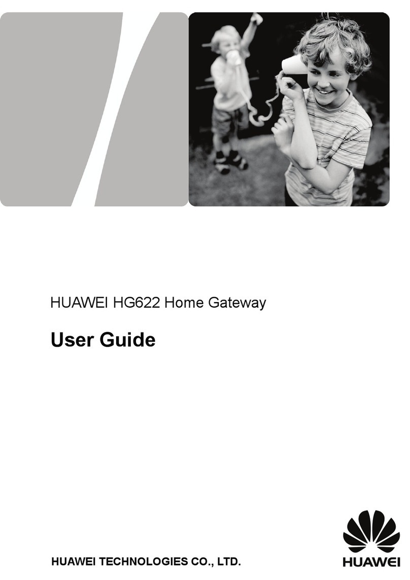 Huawei HG622 User manual Huawei HG622 User manual