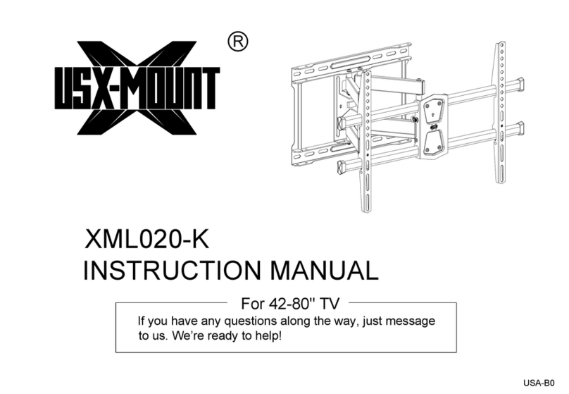 USX-MOUNT XML020-K User manual USX-MOUNT XML020-K User manual
