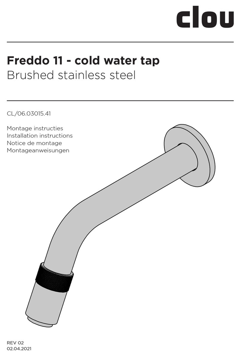 Clou Freddo 11 CL/06.03015.41 User manual