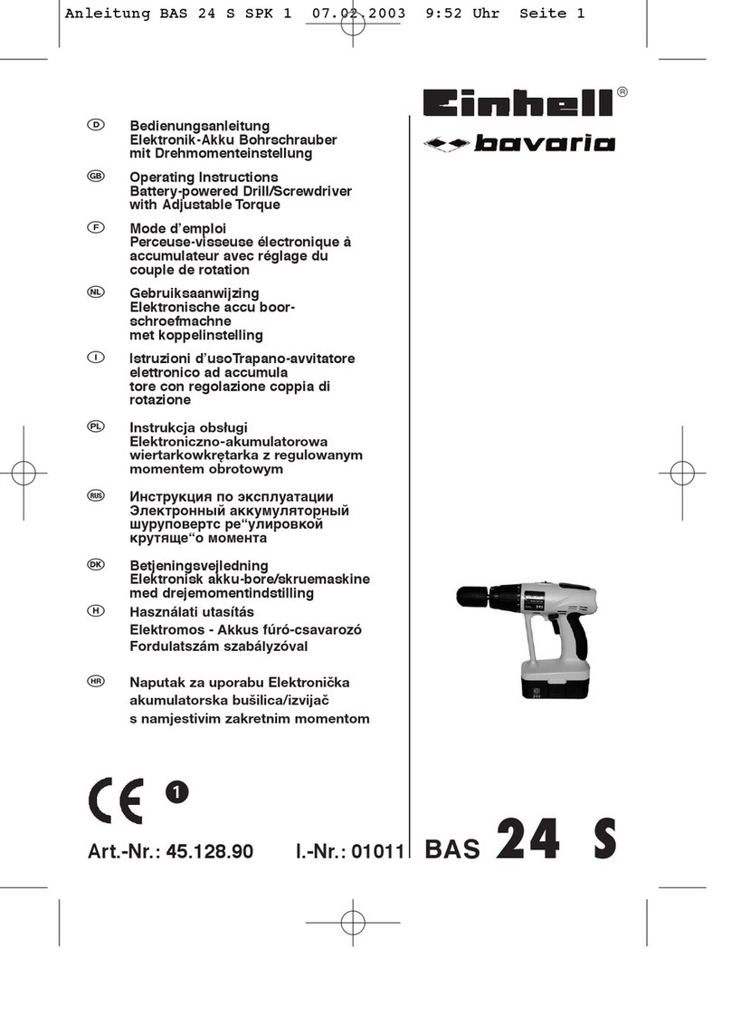 EINHELL bavaria BAS 24 S operating instructions