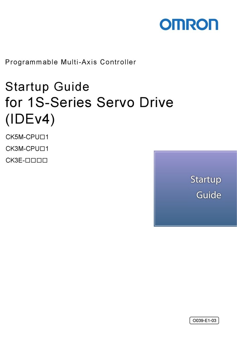 Omron CK5M-CPU 1 Series Startup guide