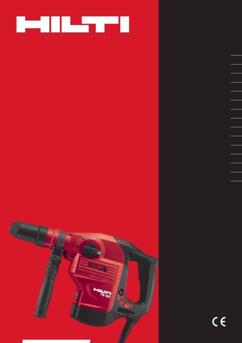 Hilti TE 60-ATC operating instructions